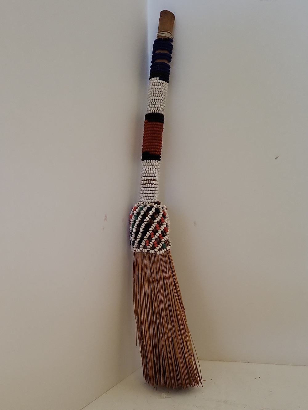 Zulu Decorative African Fly Whisk Broom South Africa 12"